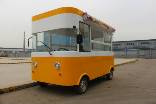 小吃车加盟 电动餐车制造商 富华恒润餐车